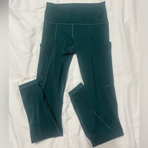 Athleta Women's Dark Green Leggings xxs